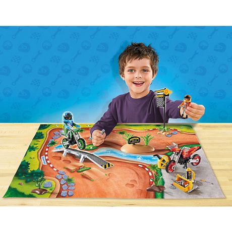 PLAYMOBIL® Игровой набор Playmobil "Мототрасса"