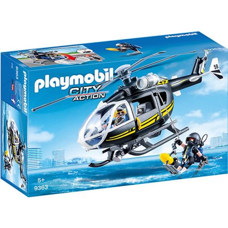 PLAYMOBIL® Игровой набор Playmobil "Полиция: тактическое подразделение", вертолет