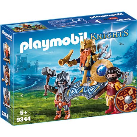 PLAYMOBIL® Игровой набор Playmobil "Гномы: король гномов с охраной"