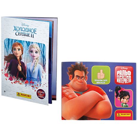 Panini Альбомы Panini Холодное сердце 2 (Frozen 2); Ральф против интернета