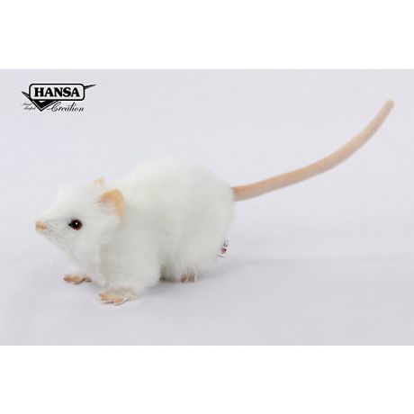 Hansa Мягкая игрушка Hansa Крыса белая 19 см