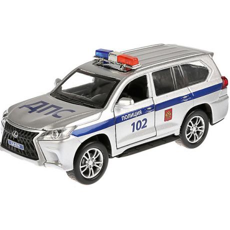 ТЕХНОПАРК Машинка Технопарк Lexus LX-570 Полиция