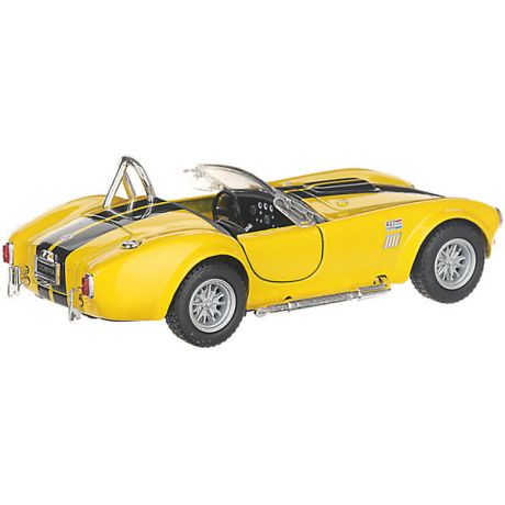 Serinity Toys Коллекционная машинка Serinity Toys Shelby Cobra 427, жёлтая