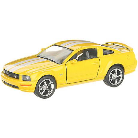 Serinity Toys Коллекционная машинка Serinity Toys Ford Mustang GT, жёлтая