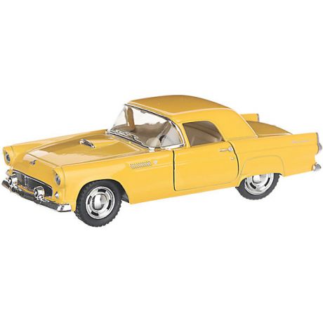 Serinity Toys Коллекционная машинка Serinity Toys Ford Thunderbird 1955, жёлтая