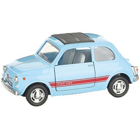 Serinity Toys Коллекционная машинка Serinity Toys Fiat 500, голубая