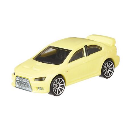 Mattel Машинка Hot Wheels "Color Shifters" меняющая цвет Mitsubishi Lancer Evolution