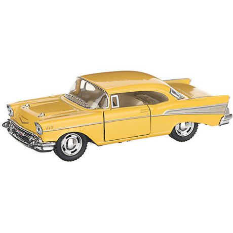 Serinity Toys Коллекционная машинка Serinity Toys Chevrolet Bel Air, жёлтая