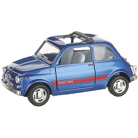 Serinity Toys Коллекционная машинка Serinity Toys Fiat 500, синяя