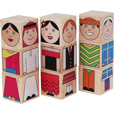 Краснокамская игрушка Кубики Краснокамская игрушка "Народы мира"