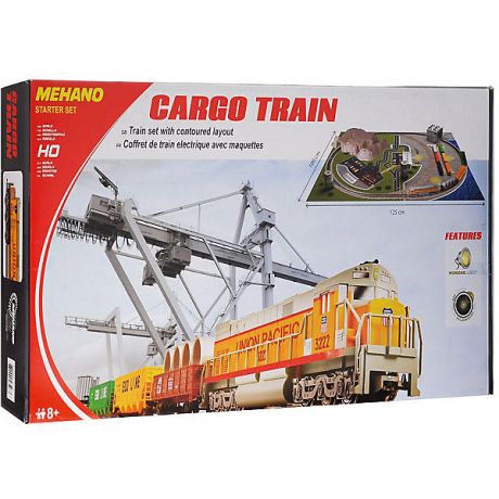 Mehano Железная дорога Mehano "Cargo Train" с ландшафтом