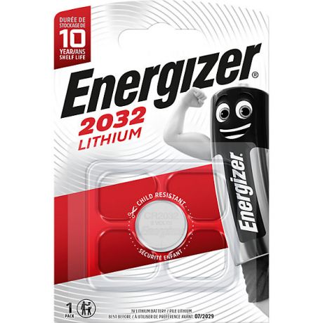 Energizer Батарейки литиевая Energizer "Lithium", тип CR2032, 3V, 2 шт