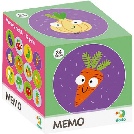 Dodo Настольная игра-мемо Dodo "Фрукты и Овощи"