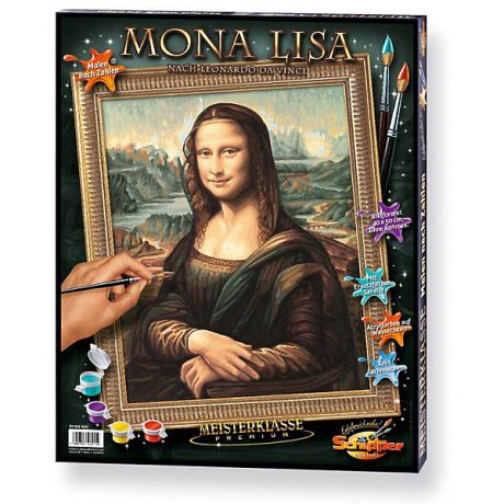 Schipper Картина по номерам Schipper Леонардо да Винчи "Мона Лиза", 24x30 см