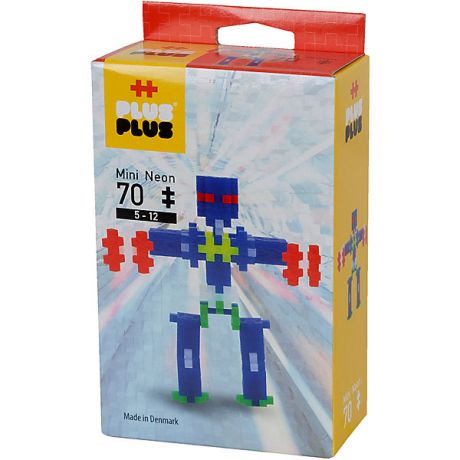 Plus Plus Конструктор Plus Plus для создания 3D моделей «Робот», 70 деталей