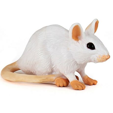 papo Игровая фигурка PaPo Белая мышь