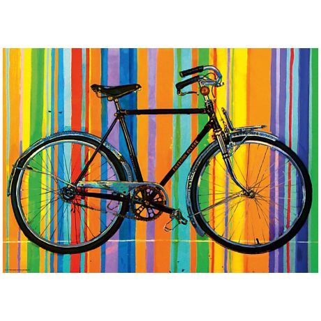 HEYE Пазл Heye Deluxe Bike Art "Велосипедисты", 1000 деталей