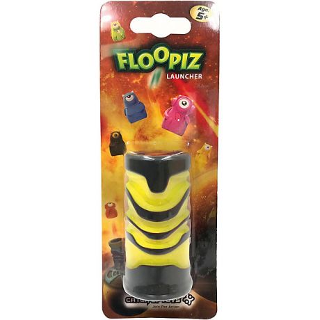 Catchup Toys Дополнительный набор CATCHUP TOYS Floopiz Launcher, yellow
