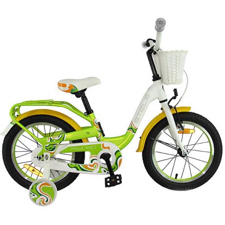Stels Двухколесный велосипед Stels Pilot-190 16 дюймов, зеленый/