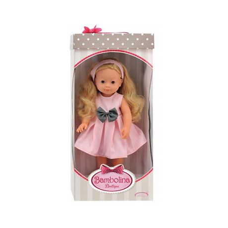 ABtoys Интерактивная кукла Abtoys "Bambolina Boutique", 42 см