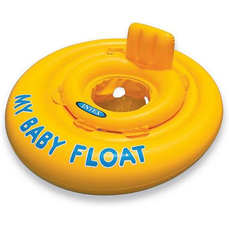 Intex Круг для плавания с трусами Intex My baby float, 70 см