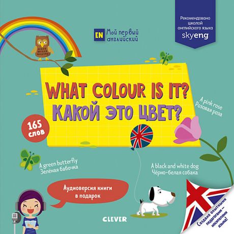 Clever Учебник по английскому языку "What color is it? Какой это цвет?"