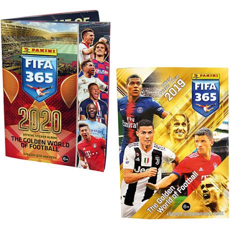 Panini Альбом Panini FIFA 365-2020 и Альбом Panini FIFA 365-2019