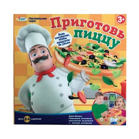 Играем вместе Настольная игра Играем Вместе Приготовь пиццу