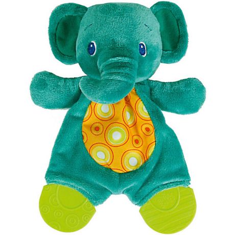 Bright Starts Развивающая игрушка с прорезывателями Bright Starts «Самый мягкий друг», Слонёнок
