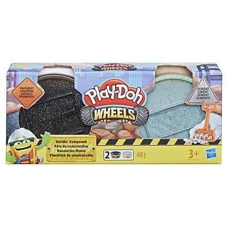 Hasbro Игровой набор Play-Doh "Колёса" Тротуар и цемент