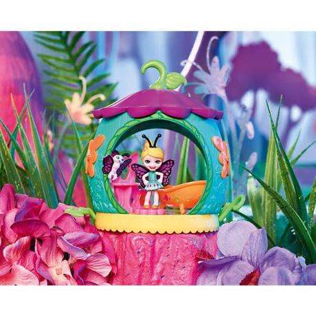 Mattel Игровой набор Enchantimals "Домик букашек" Бакси Бабочка и ванная