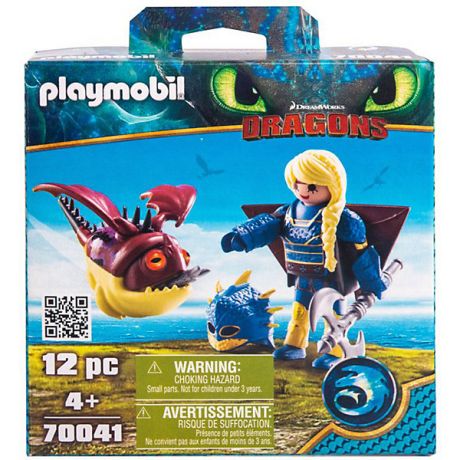 PLAYMOBIL® Игровой набор Playmobil Dragons "Астрид и Объедала"