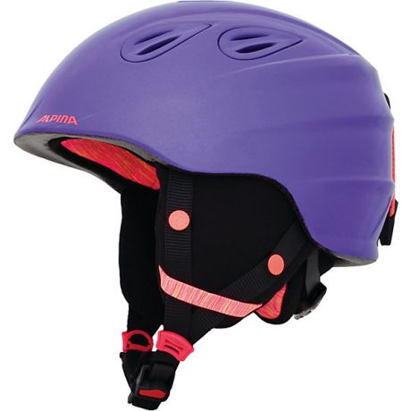 Alpina Зимний шлем Alpina "GRAP 2.0 JR" royal-purple matt
