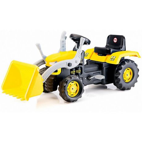 DOLU Педальный трактор-экскаватор DOLU, желто-черный
