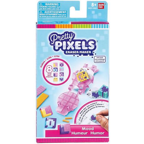 BANDAI Набор для создания ластиков Pretty Pixels Eraser Maker "Лучшие друзья"