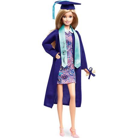 Mattel Коллекционная кукла Barbie Выпускница, 29 см