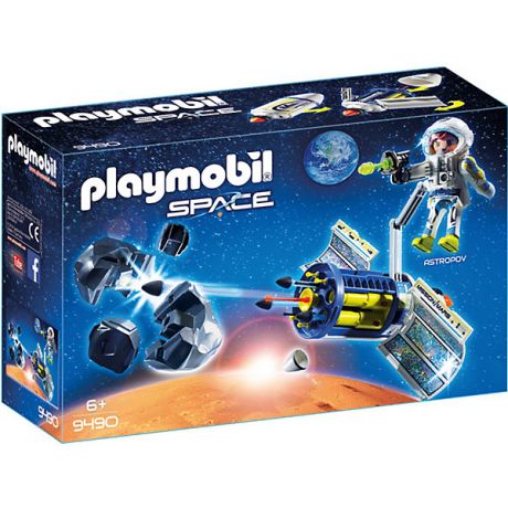 PLAYMOBIL® Конструктор Playmobil «Космос:Спутниковый Метеороидный Лазер»