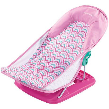 Summer Infant Лежак для купания Deluxe Baby Bather розовый