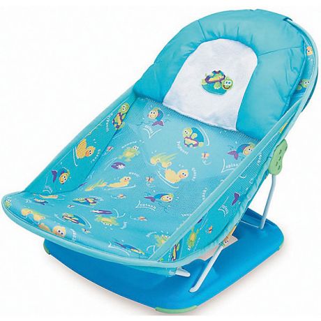 Summer Infant Лежак для купания Deluxe Baby Bather голубой
