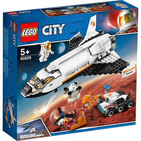 LEGO Конструктор LEGO City Space Port 60226: Шаттл для исследований Марса