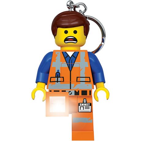 - Брелок-фонарик для ключей LEGO Movie 2: Emmet