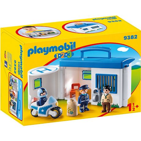 PLAYMOBIL® Конструктор Playmobil «Возьми с собой: Полицейский Участок»