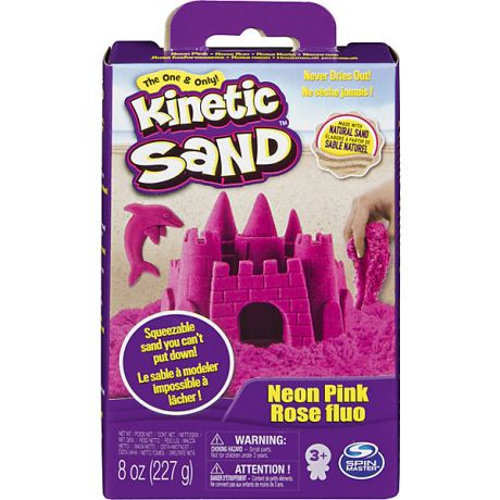 Kinetic sand Игровой набор Kinetic Sand "Кинетический песок", розовый