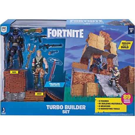 Jazwares Игровой набор Jazwares Fortnite Turbo Builder, с аксессуарами