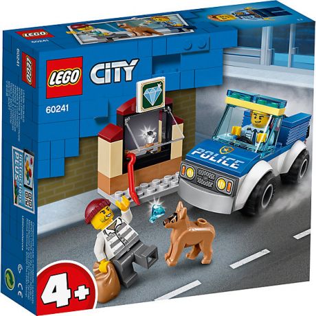 LEGO Конструктор LEGO City Police 60241: Полицейский отряд с собакой