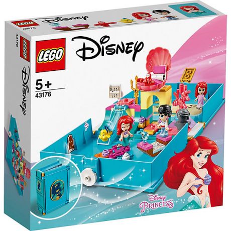 LEGO Конструктор LEGO Disney Princess 43176: Книга сказочных приключений Ариэль