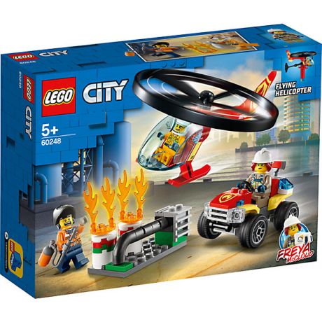 LEGO Конструктор LEGO City Fire 60248: Пожарный спасательный вертолёт