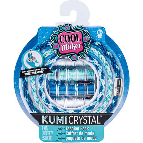 Spin Master Набор материалов для плетения браслетов и фенечек Cool Maker "Куми: кристальный", малый