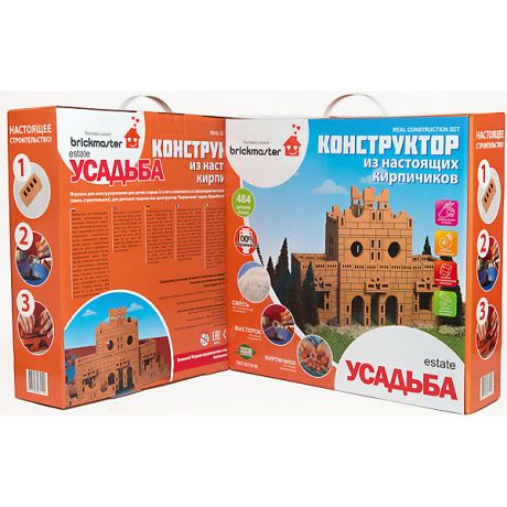 BRICKMASTER Конструктор "Усадьба", 484 деталь, BRICKMASTER