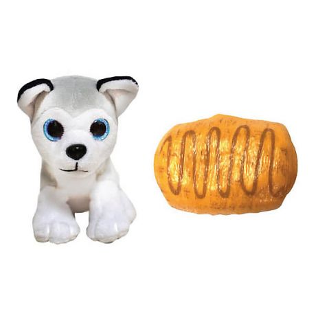 Premium Toys Мягкая игрушка-трансформер Sweet Pups Сладкие щенки, Хаски